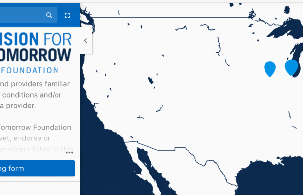 VFT Announces New Crowdsourced Map of Eye Care Professionals 